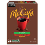 McCafe Premium Roast Decaf Coffee, Single Serve Keurig K-Cup Pods, Decaffeinated, 96 Count