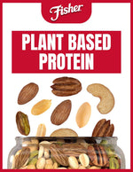 Fisher Oven Roasted Mixed Nuts with Peanuts, 24 Ounces, Reusable Canister