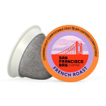 San Francisco Bay French Roast K-Cup Coffee Pods, 80-count, Dark Roast, Compostable