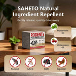 Peppermint rodent repellent for indoor & outdoor use, natural and long-lasting mouse deterrent