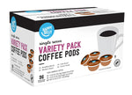 Happy Belly Variety Pack Compostable Coffee Pods for K-Cup Brewer