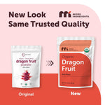 Organic Dragon Fruit Powder, 10oz, 100% Natural, Freeze-Dried, Non-GMO, Vegan Friendly
