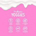 Nature's Garden Probiotic Yoggies Multi Pack, 21oz, High Fiber, Real Fruit Pieces, No Artificial Ingredients