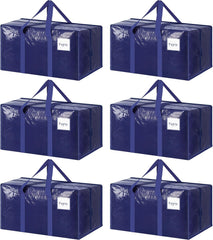 Extra Heavy Duty Large Moving Bags with Strong Zipper and Comfortable Handles