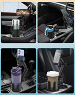 Cup Phone Holders for Your Car, [360°Adjustable] Car Cup Holder Phone Cradle for 2.5-4" Cup Holders-Compatible with iPhone 15/14 Pro, Phone Holder Mount for Truck/SUV| Anti-Slip & No Shake Design