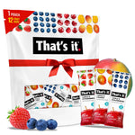 100% Natural Real Fruit Bar Variety Pack, High Fiber Vegan, Gluten Free, Non GMO, No Added Sugar, No Preservatives