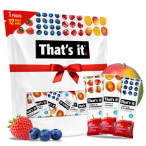 100% Natural Real Fruit Bar Variety Pack, High Fiber Vegan, Gluten Free, Non GMO, No Added Sugar, No Preservatives