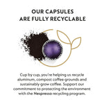 Nespresso Capsules Vertuo Variety Pack, 40-Count Espresso Pods, Medium and Dark Roast Coffee