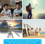 Adjustable Smartphone Holder with Rotatable Bracket and 1/4 inch Screw