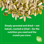 Go Raw Organic Sprouted Pumpkin Seeds, 14 Oz, Non-GMO, Gluten-Free, Vegan, Nut-Free, Protein-Rich Snack