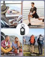2500mAh Portable Charger for Apple Watch - Magnetic Fast Charging for Apple Watch Charger - Compact iWatch Accessories with Keychain for RV, Camping, Car & Travel Essential