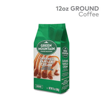 Green Mountain Coffee Roasters Caramel Vanilla Cream Ground Flavored Light Roast Coffee, 12oz Bag