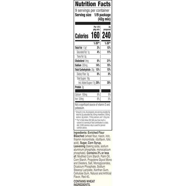 betty crocker strawberry super moist cake mix 13.25 oz