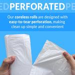 Reli. SuperValue 13 Gallon Trash Bags, 1000 Count, Clear, Multi-Use Garbage Bags
