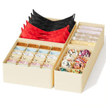 12-pack drawer organizer for nursery, closet, and storage dividers