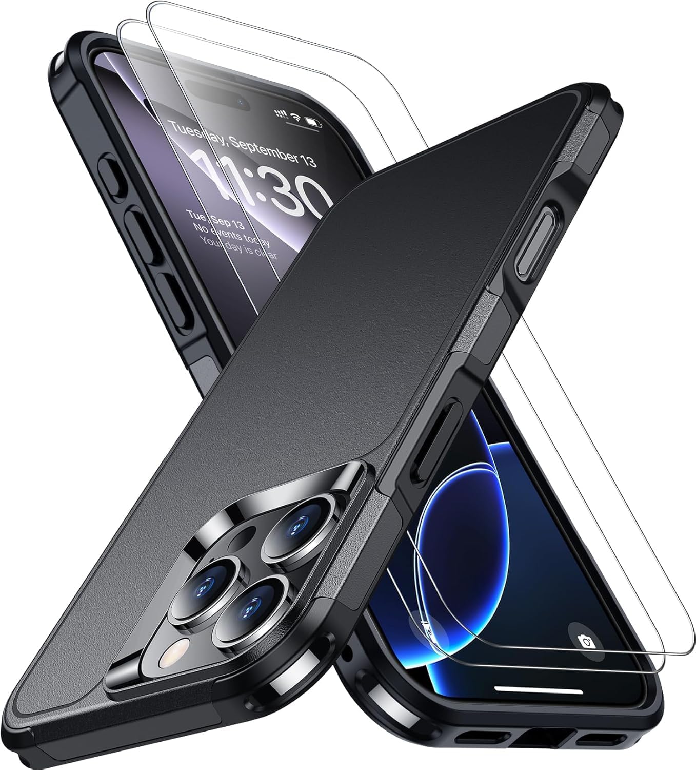SPIDERCASE Magnetic for iPhone 17 Pro Max Case,with [3 Stand Ways] [Military Grade Drop Protection] with Invisible Stand Shockproof Slim Case for iPhone 17 Pro Max 6.9",Clear