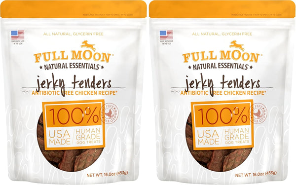 All Natural Beef Jerky Tenders for Dogs, 24 oz, Human Grade, Free Range