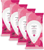 Summer's Eve Simply Sensitive feminine wipes, gentle pH-balanced micellar water formula for vaginal odor control, resealable packs of 32