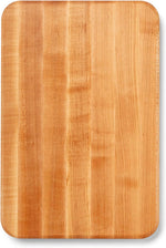 John Boos 18x12 Maple Wooden Cutting Board with Finger Grips Made in USA