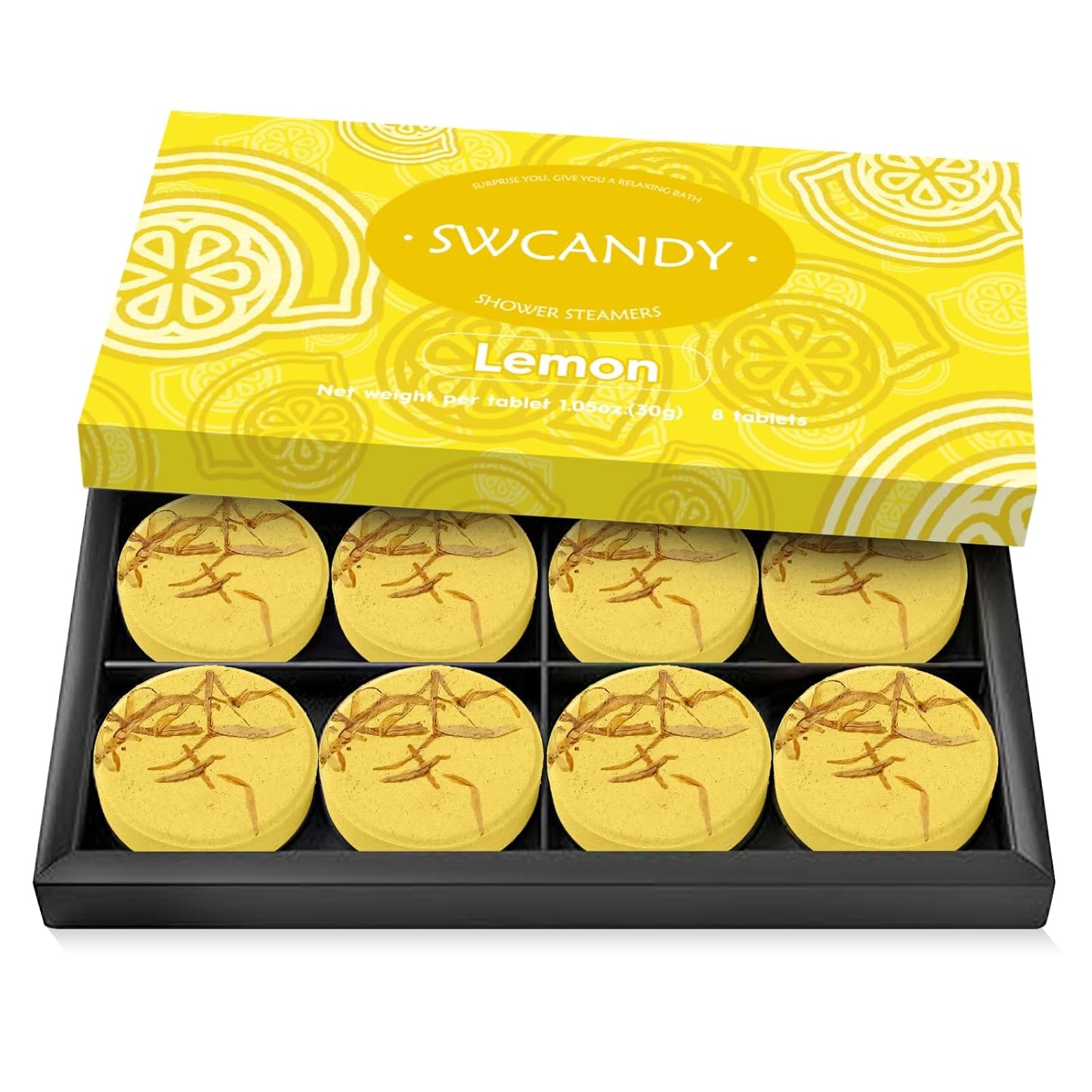 Shower Steamers Aromatherapy Birthday Gifts for Women - SWCANDY 8 Pcs Easter Basket Stuffers, Her Mom Adults Men Him Teen Self Care with Natural Essential Oils Relaxation Home SPA Travel Holidays