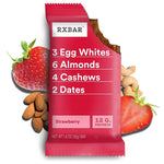 RXBAR Protein Bars, 12g Protein, Gluten Free Snacks, Strawberry, 12 Count Box