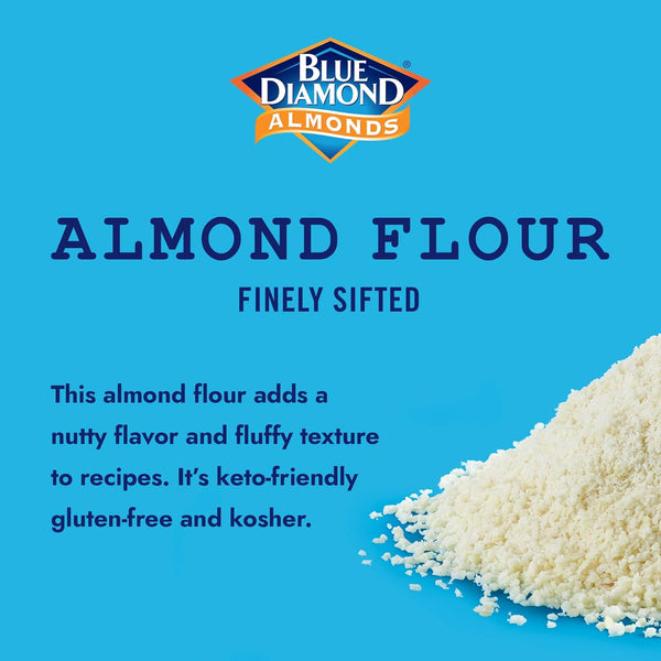 blue diamond almond flour gluten free blanched finely sifted baking keto paleo 48 oz