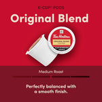 Tim Hortons Original Blend Medium Roast Coffee K-Cup Pods Compatible with Keurig Brewers