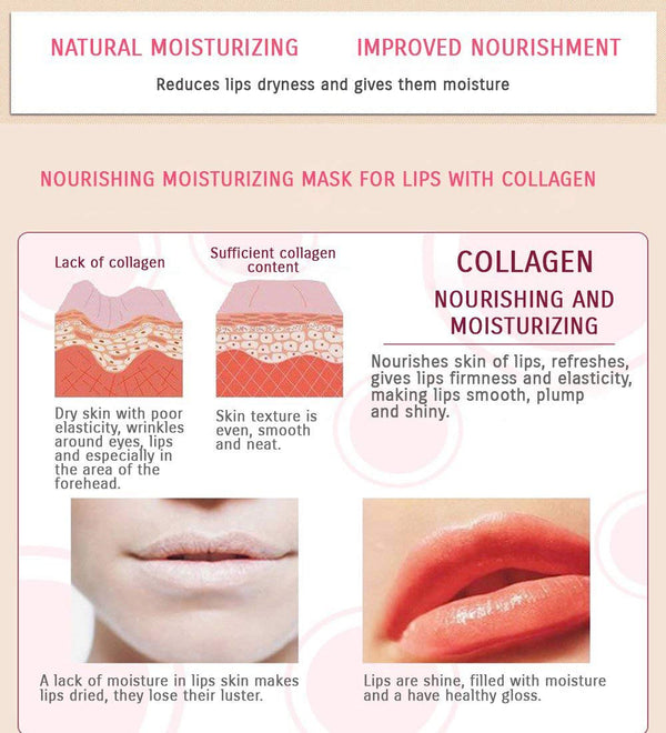 30 pairs crystal collagen hydrating moisturizing smoothing lips gel pads for under eye care, anti-aging and lip rejuvenation