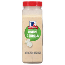 McCormick Granulated Onion, From Whole White Onions, for Consistent Flavor, 18 oz
