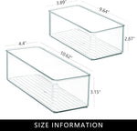 Deep Drawer Organizer Bins for Bathroom, Pantry, Office, and Desk