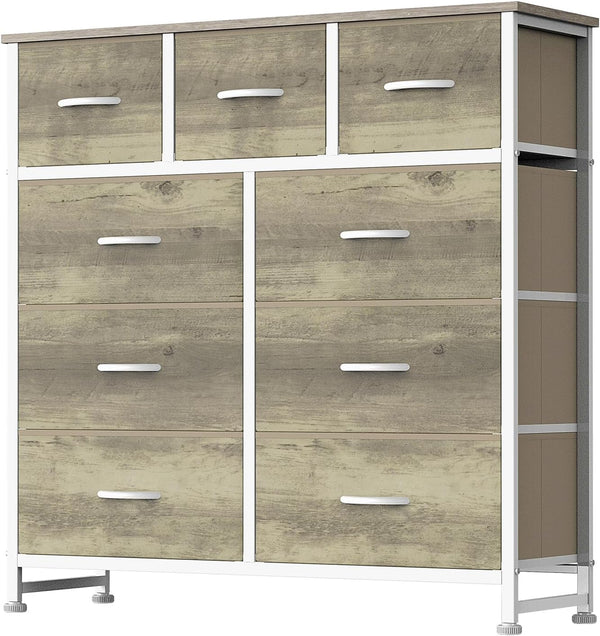 DUMOS Dresser for Bedroom Storage Organizer with 9 Drawers