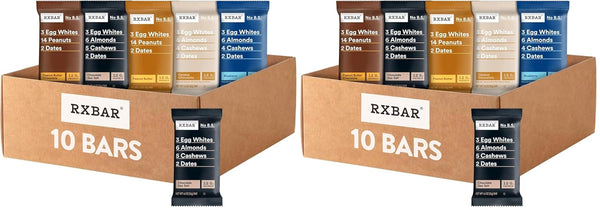 RXBAR Protein Bars Variety Pack 10 Count