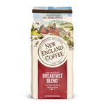 New England's 100% Arabica Breakfast Blend Medium Roast Ground Coffee, 12oz, Pack of 1