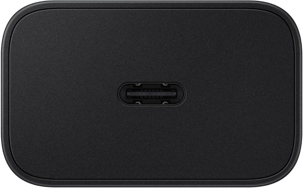 Samsung 25W Wall Charger Power Adapter, Cable Not Included, Super Fast Charging, Compact Design, Energy Efficient, Compatible with Galaxy and USB Type C Devices, Black