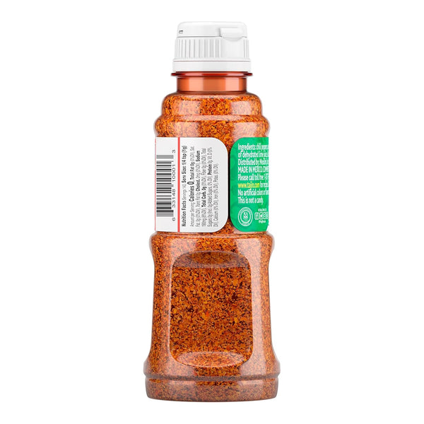 Tajin Clásico chile lime seasoning, authentic Mexican spice blend, 5 oz bottle, single pack