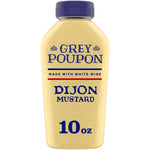 Grey Poupon Dijon Mustard: 10 oz Squeeze Bottle with Bold, Creamy Flavor