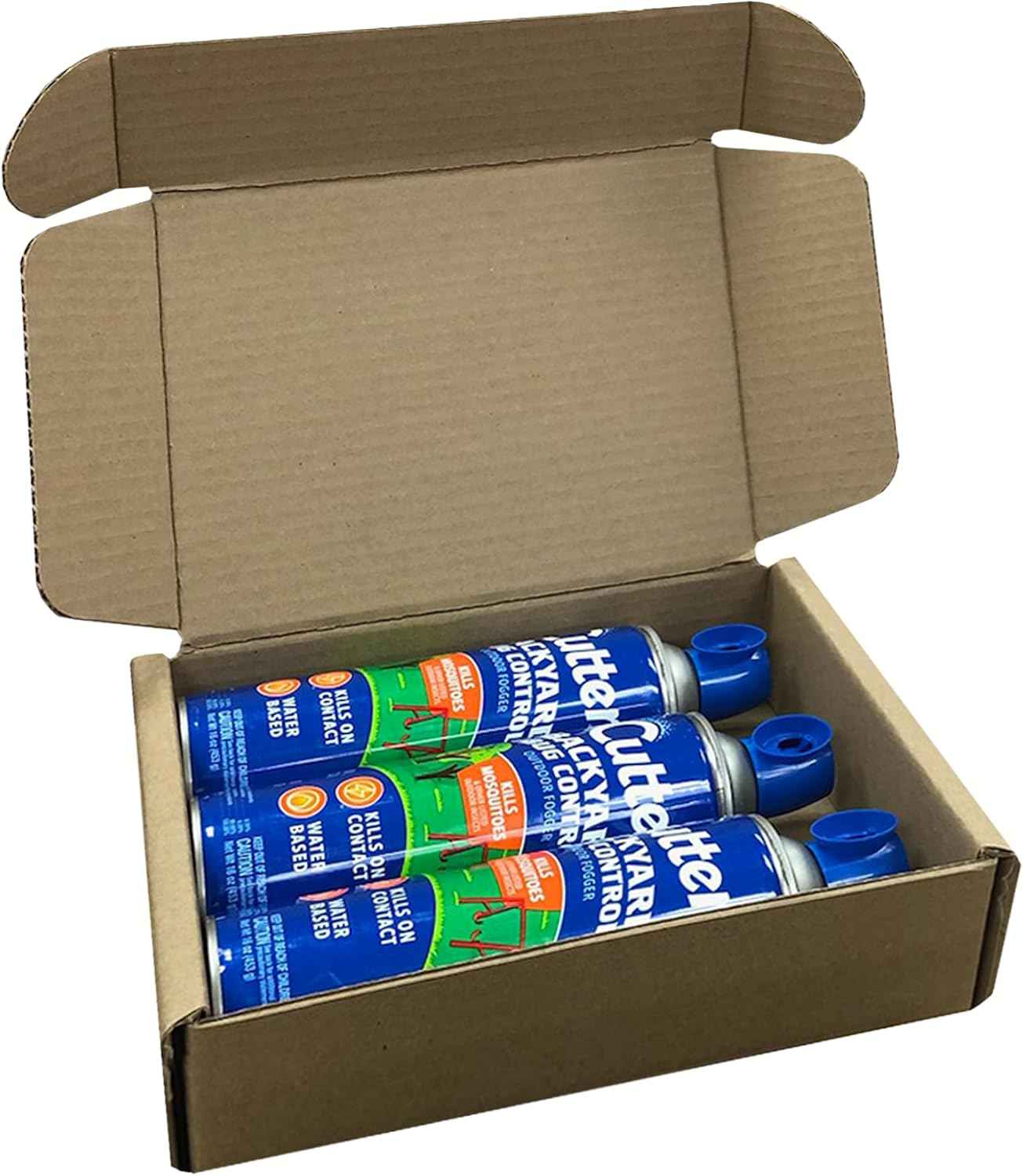 Cutter Backyard Bug Control Outdoor Fogger, Kills Mosquitoes, Fleas & Listed Ants, 16 Ounce, 3-Pack