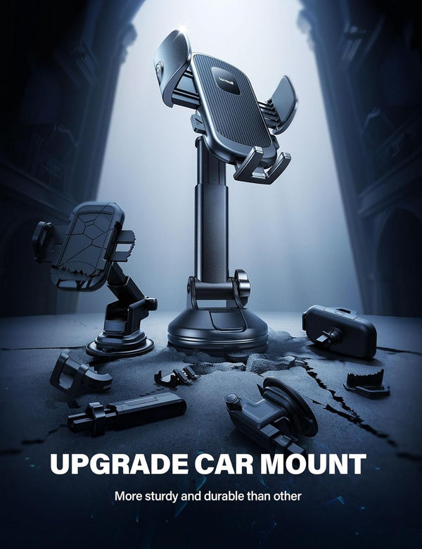 Lamicall Car Phone Holder with 360° Rotation and Adjustable Mount