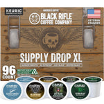 Black Rifle Coffee Company Supply Drop Variety Pack, 96 Count K Cups, 4 Blends