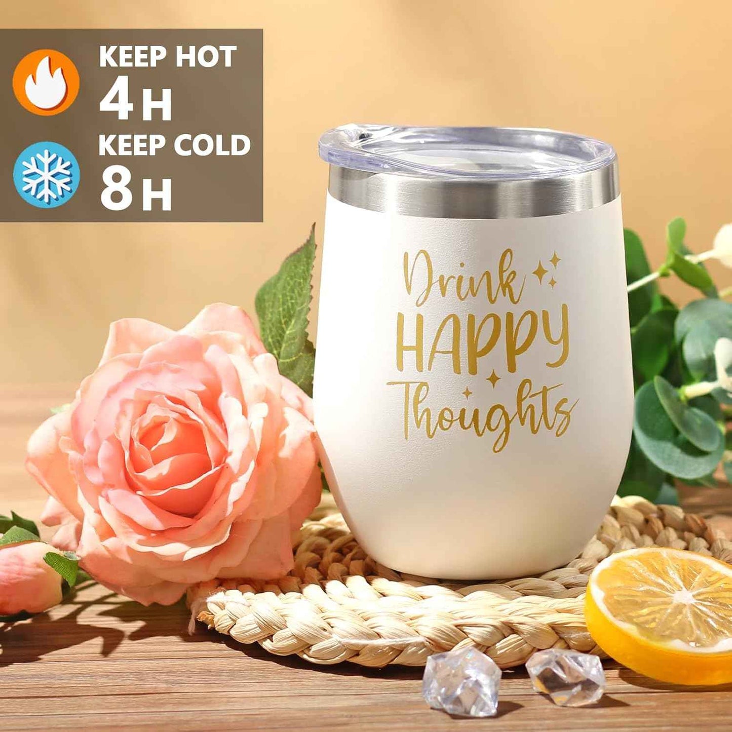 Birthday Gifts for Women Self Care Get Well Soon Gift Baskets, Rose Relaxing Spa Gift Basket Care Package w/ Luxury Flannel Blanket, Unique Valentines Day Gifts for Mom Her Friend Sister Wife Grandma