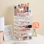 STORi Stackable Desk Drawer Organizer for Desktops and Vanities