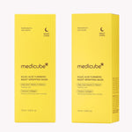 medicube Wrapping Mask Kojic Acid and Turmeric Overnight Peel Off Facial Mask, 2.53 fl.oz, Korean Skin Care
