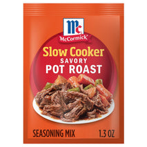 McCormick, 1.3 Oz Slow Cooker Savory Pot Roast Seasoning Mix Pack of 1 Old Fashioned Flavor