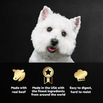cesar steak lovers variety pack adult wet dog food real meat 36 count 3.5 oz easy peel trays