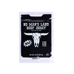 No Mans Land Slow-Dried Beef Jerky, Smoked & Seasoned Jerky Strips, High Protein, Low Carb Beef Snack, Gluten Free