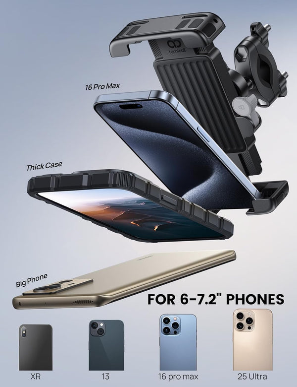 Lamicall Bike Phone Mount for iPhone and Galaxy Phones