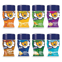 Kernel Season's 8-piece pop corn seasoning mini jars, 0.9 oz, variety pack, gluten-free, kosher, made in usa