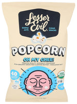 Organic Popcorn in 3 Pack, 4.6 Oz Each, Minimally Processed, No Vegetable Oil
