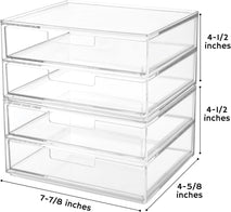 STORi Stackable Desk Drawer Organizer for Desktops and Vanities