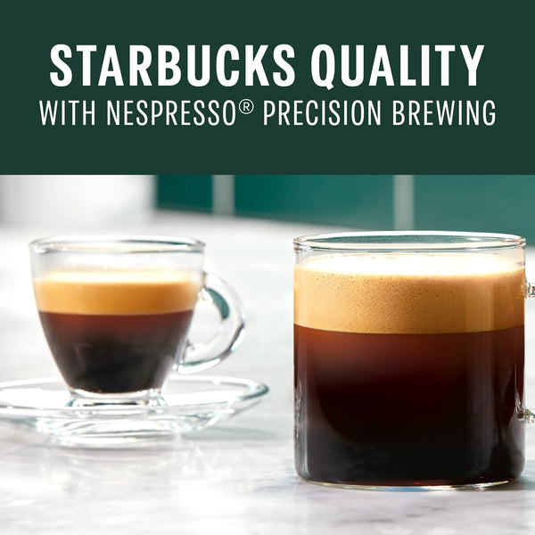 Starbucks by Nespresso Vertuo French Roast Dark Roast Coffee Pods 32-count